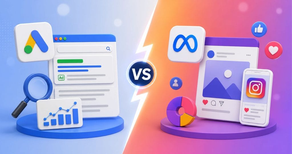 Google Ads vs Meta Ads